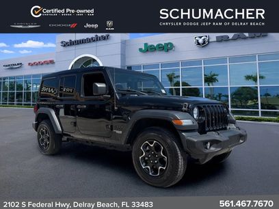 Certified 2021 Jeep Wrangler Unlimited Sport w/ Sun And Sound Package