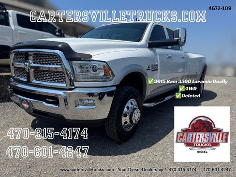 Used 2015 RAM 3500 Laramie w/ Convenience Group AWD/4WD image 1