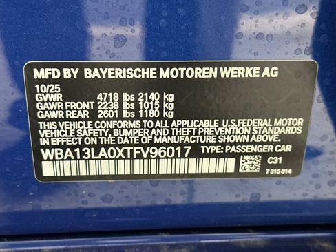 New 2026 BMW 330i Sedan w/ M Sport Package image 17