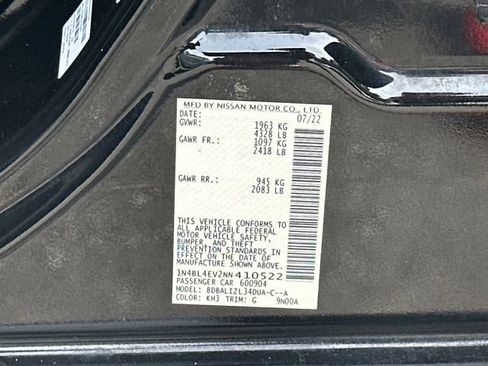 Used 2022 Nissan Altima 2.5 SL FWD image 38