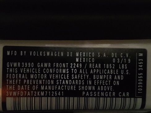 Used 2019 Volkswagen Beetle 2.0T S FWD image 33