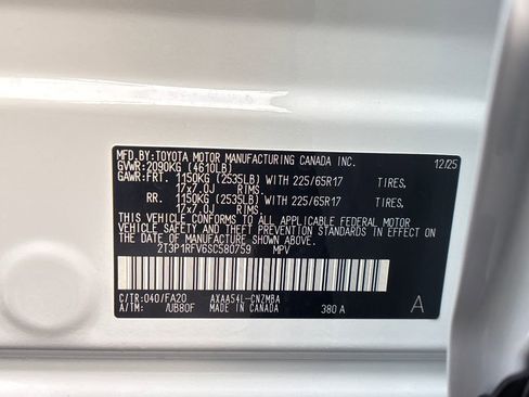 New 2025 Toyota RAV4 XLE w/ Convenience Package image 28