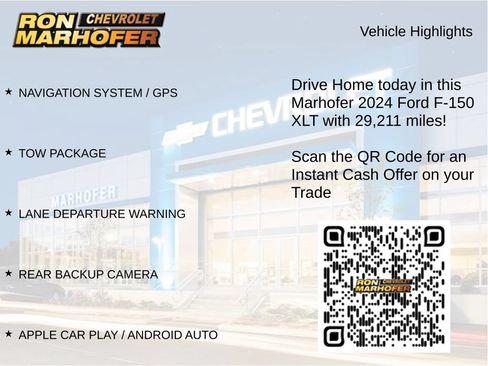 Used 2024 Ford F150 XLT w/ Mobile Office Package AWD/4WD image 14