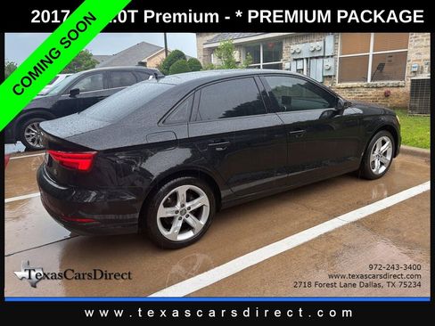 Used 2017 Audi A3 2.0T Premium w/ Convenience Package FWD image 3