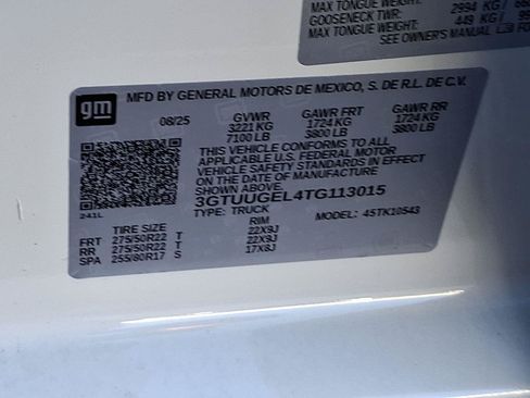 New 2026 GMC Sierra 1500 Denali w/ Denali Reserve Package AWD/4WD image 11