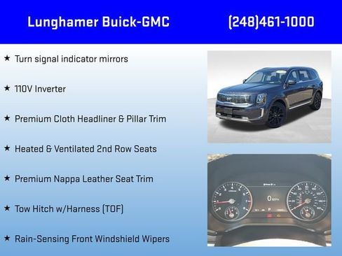 Used 2021 Kia Telluride SX w/ SX Prestige Package AWD/4WD image 30