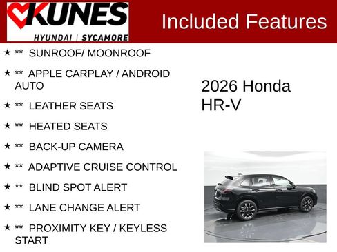 Used 2026 Honda HR-V EX-L image 2