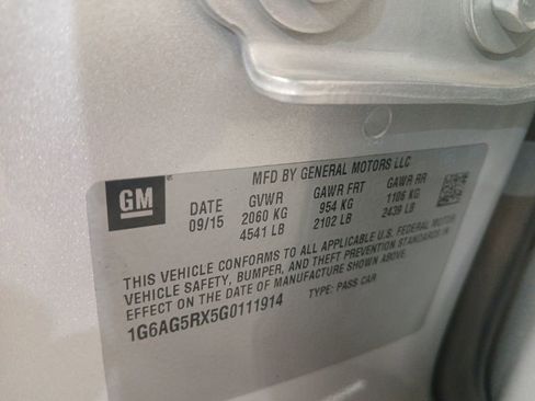 Used 2016 Cadillac ATS 2.0T AWD Sedan image 23