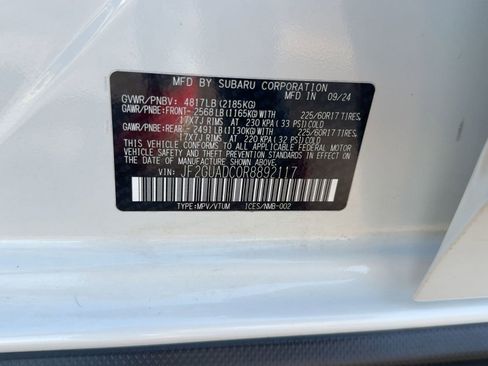 Used 2024 Subaru Crosstrek 2.0i Premium image 21