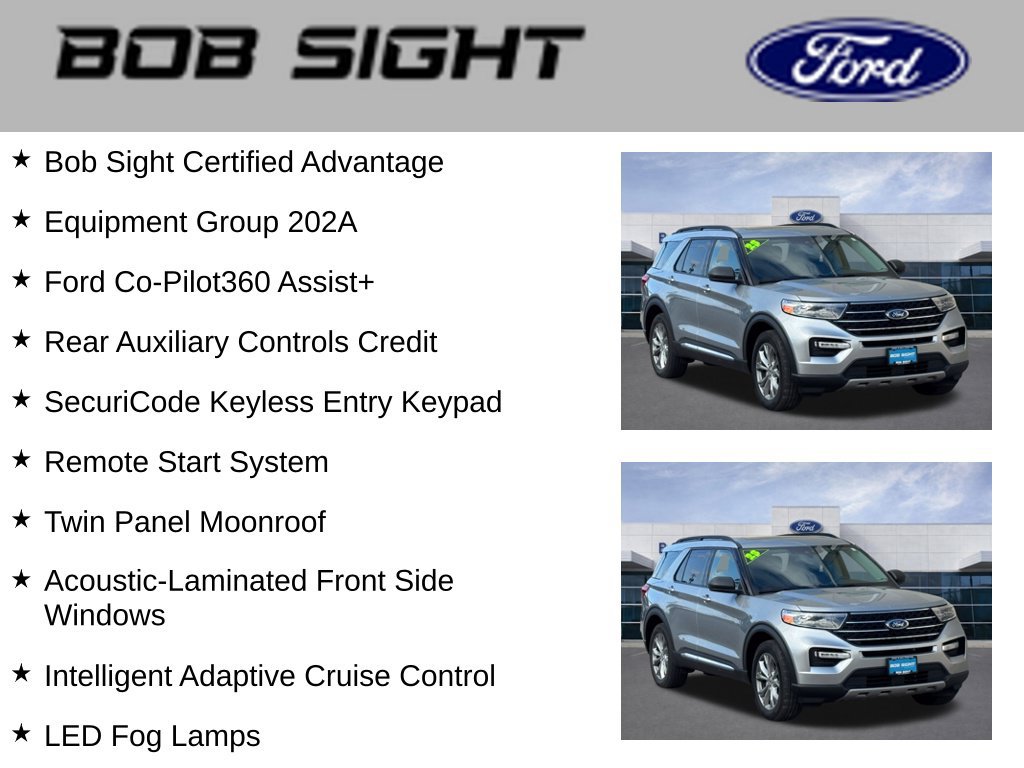 Used 2023 Ford Explorer XLT w/ Equipment Group 202A AWD/4WD image 3