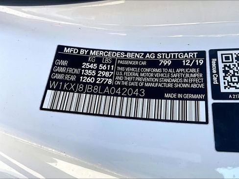 Used 2020 Mercedes-Benz S 63 AMG 4MATIC Coupe w/ Driver Assistance Package image 16