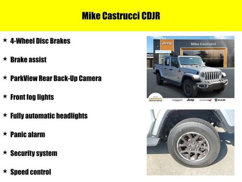 Used 2022 Jeep Gladiator Overland w/ LED Lighting Group image 29