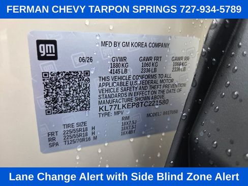 New 2026 Chevrolet Trax ACTIV w/ Driver Confidence Package FWD image 23