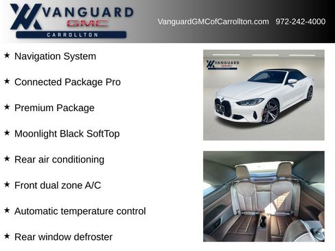 Used 2022 BMW 430i Convertible w/ Premium Package image 6