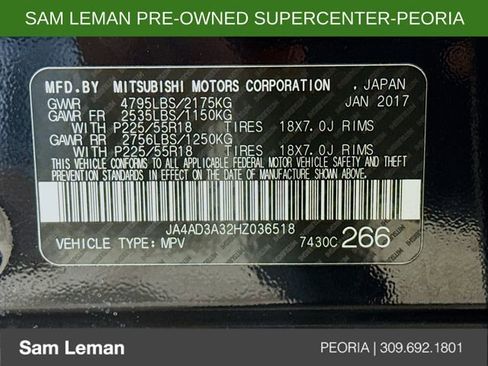 Used 2017 Mitsubishi Outlander SE image 31