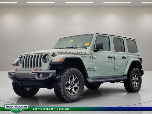 Used 2023 Jeep Wrangler Unlimited Rubicon w/ LED Lighting Group AWD/4WD image 8