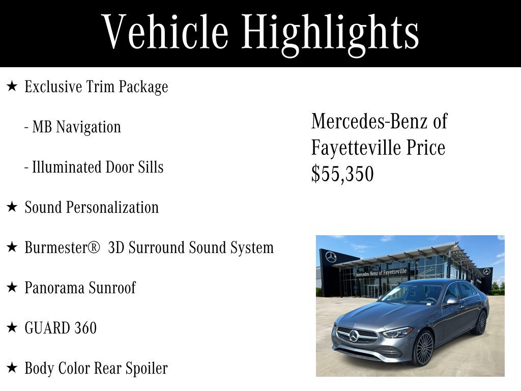 Used 2026 Mercedes-Benz C 300 Sedan image 12