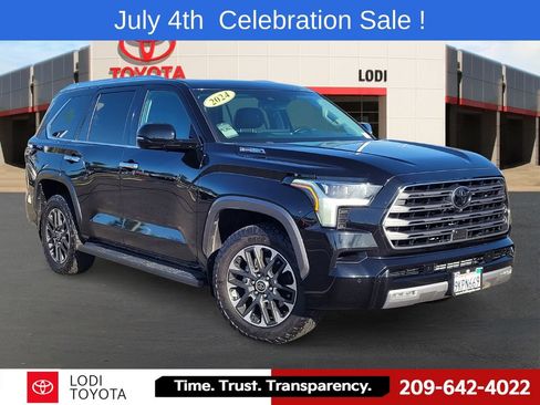 Used 2024 Toyota Sequoia Limited AWD/4WD image 1