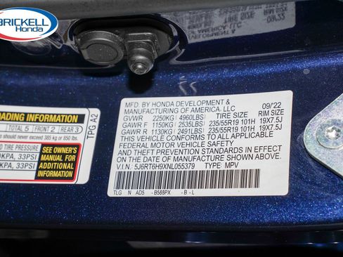 Certified 2022 Honda CR-V Touring image 40