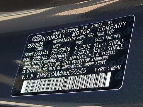 Used 2021 Hyundai Kona SE w/ Cargo Package AWD/4WD image 26