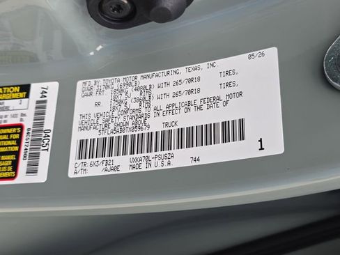 New 2026 Toyota Tundra SR5 RWD image 34