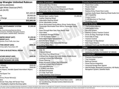 Used 2018 Jeep Wrangler Unlimited Rubicon AWD/4WD image 4