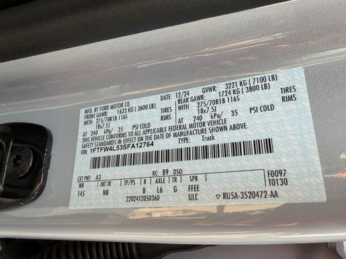 Used 2025 Ford F150 Tremor w/ Equipment Group 402A High AWD/4WD image 35