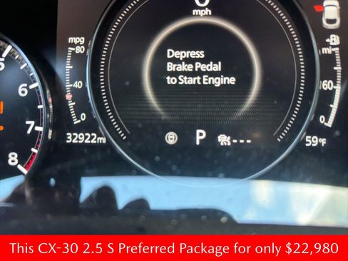 Used 2022 MAZDA CX-30 AWD 2.5 S w/ Preferred Package image 9
