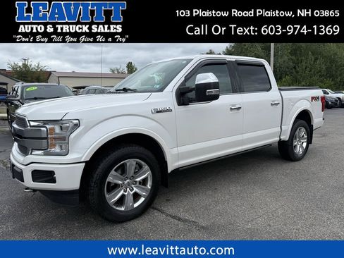 Used 2019 Ford F150 Platinum w/ Trailer Tow Package AWD/4WD image 1