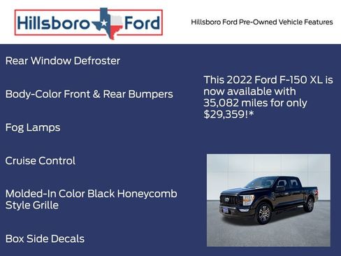 Used 2022 Ford F150 XL w/ STX Appearance Package image 10