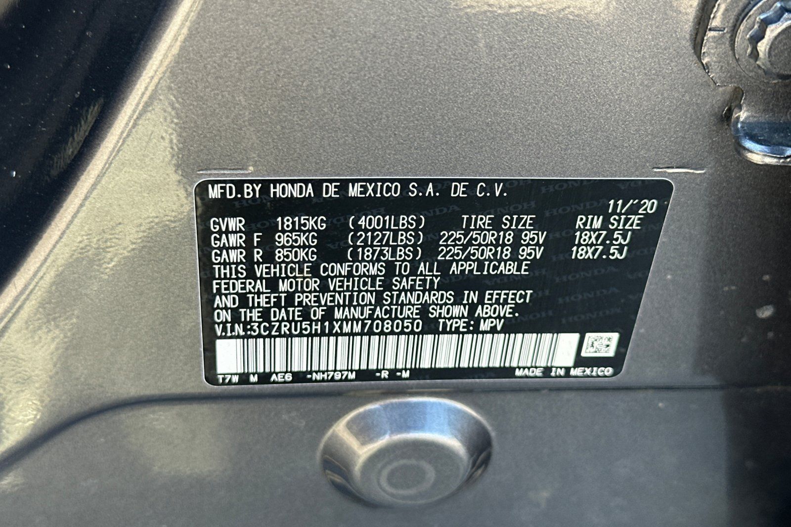 Used 2021 Honda HR-V Sport image 26