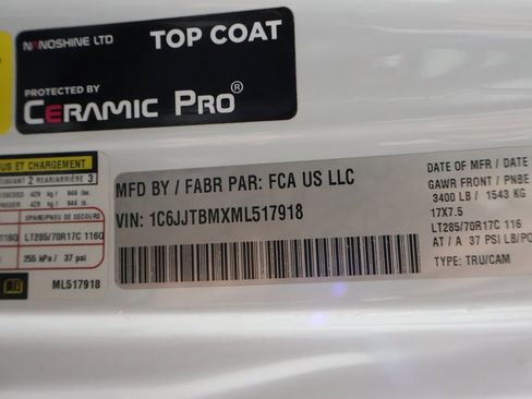 Used 2021 Jeep Gladiator Rubicon w/ Uconnect 4C Nav & Sound Group image 46