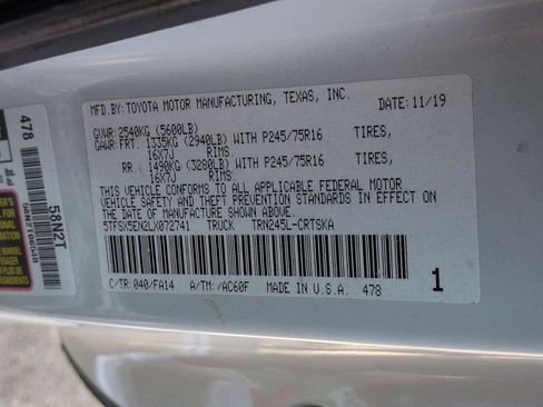 Used 2020 Toyota Tacoma SR AWD/4WD image 28