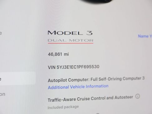 Used 2023 Tesla Model 3 Performance AWD/4WD image 35