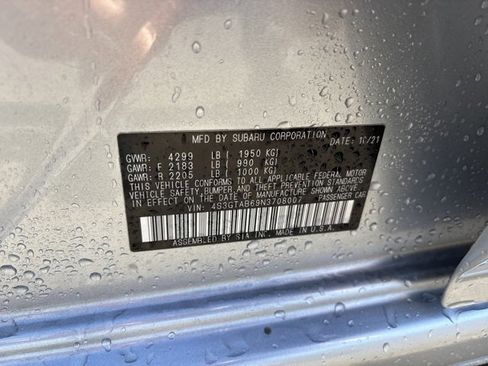 Used 2022 Subaru Impreza 2.0i image 9