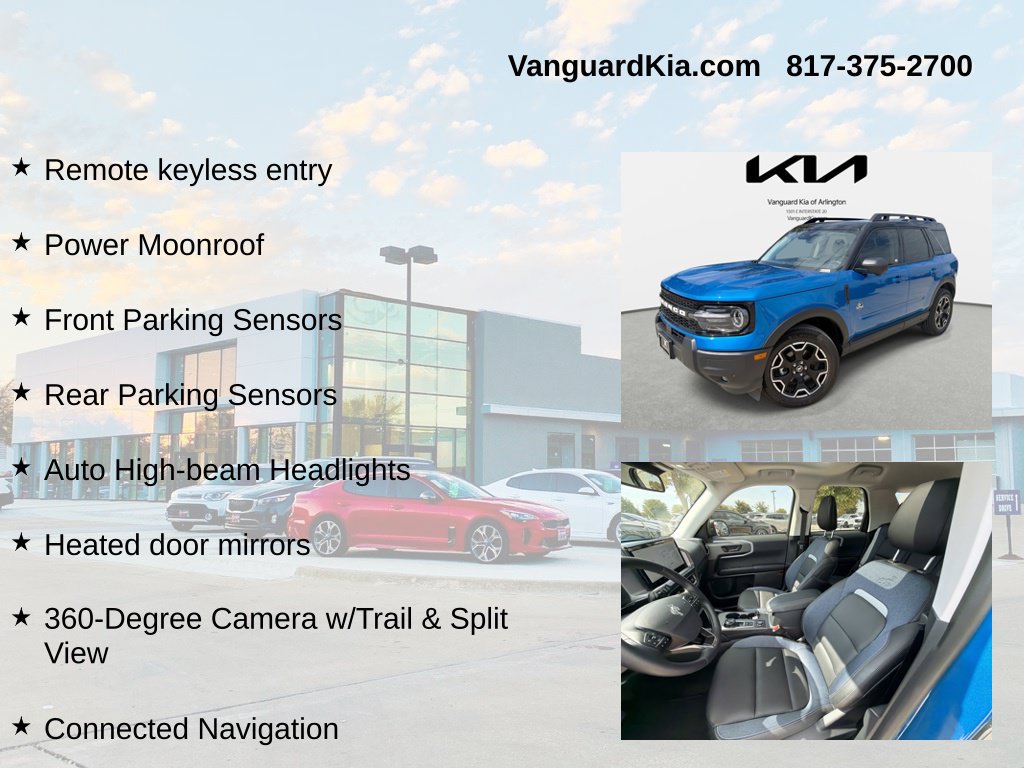 Used 2025 Ford Bronco Sport Outer Banks w/ Outer Banks Tech Package+ AWD/4WD image 12