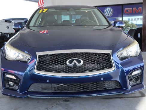 Used 2017 INFINITI Q50 Red Sport 400 image 11