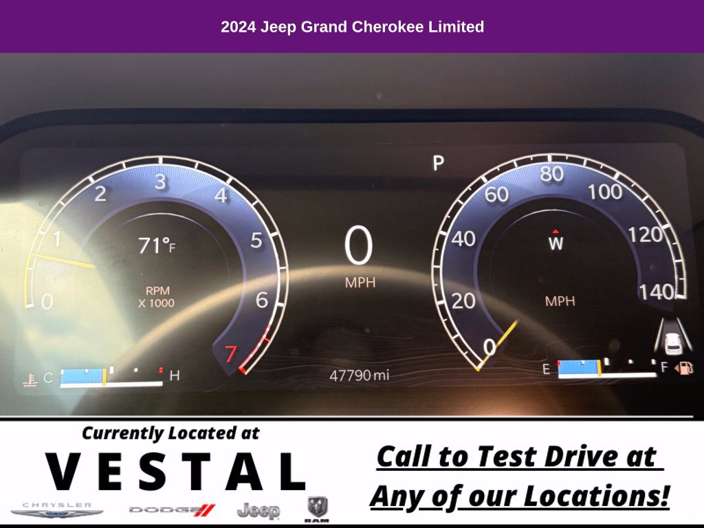 Used 2024 Jeep Grand Cherokee Limited AWD/4WD image 16