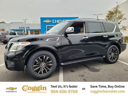 Used 2019 Nissan Armada Platinum w/ Captain's Chairs Package
