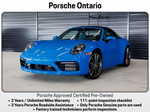 Certified 2022 Porsche 911 Targa 4S AWD/4WD image 1