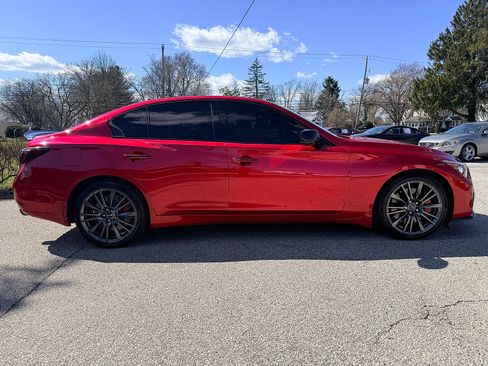 Used 2018 INFINITI Q50 Red Sport 400 image 3