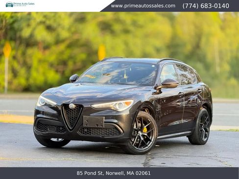 Used 2021 Alfa Romeo Stelvio Ti Sport AWD/4WD image 3
