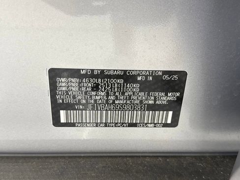 New 2025 Subaru WRX Premium image 29