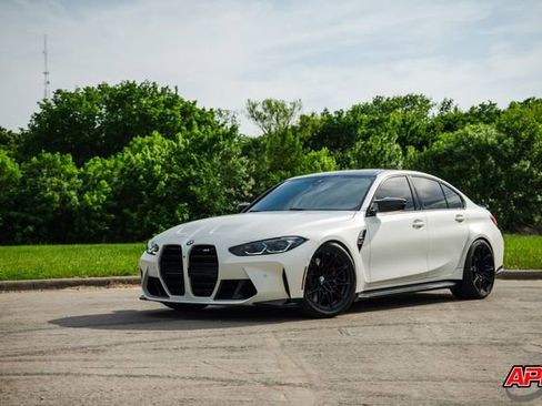 Used 2021 BMW M3 MANUAL w/ M Carbon Exterior Package image 41