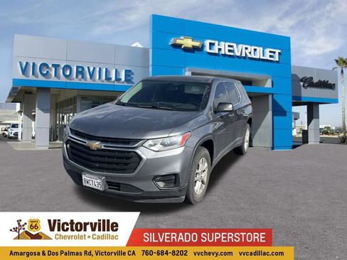 Used 2021 Chevrolet Traverse LS w/ LPO, Cargo Package FWD image 1