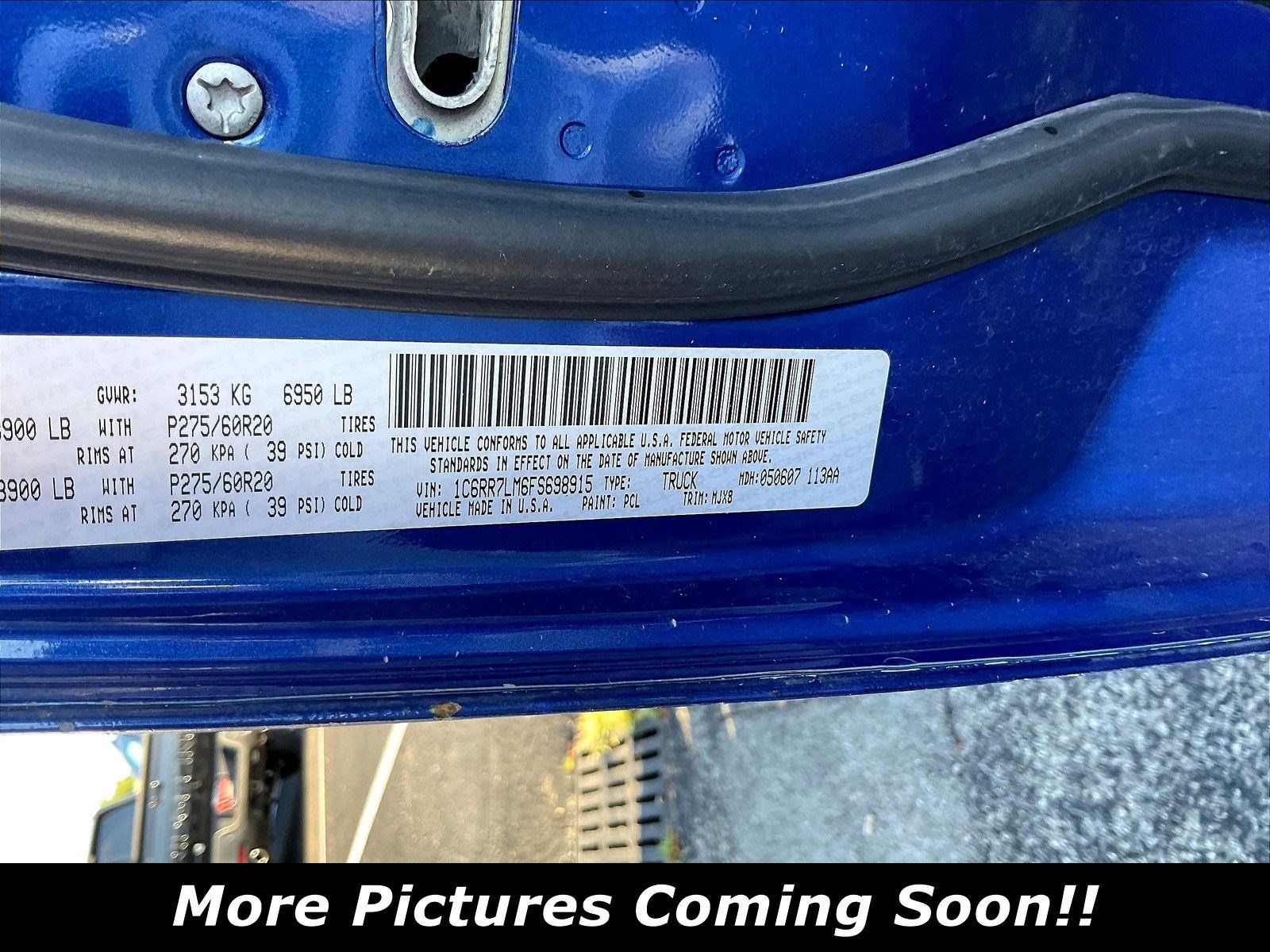 Used 2015 RAM 1500 Big Horn AWD/4WD image 6