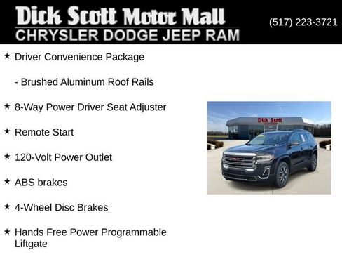 Used 2020 GMC Acadia SLE w/ Driver Convenience Package AWD/4WD image 25