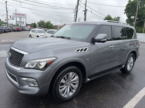 Used 2017 INFINITI QX80 4WD w/ Driver Assistance Package image 3