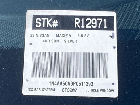 Used 2023 Nissan Maxima SV w/ Floor Mat Group image 32