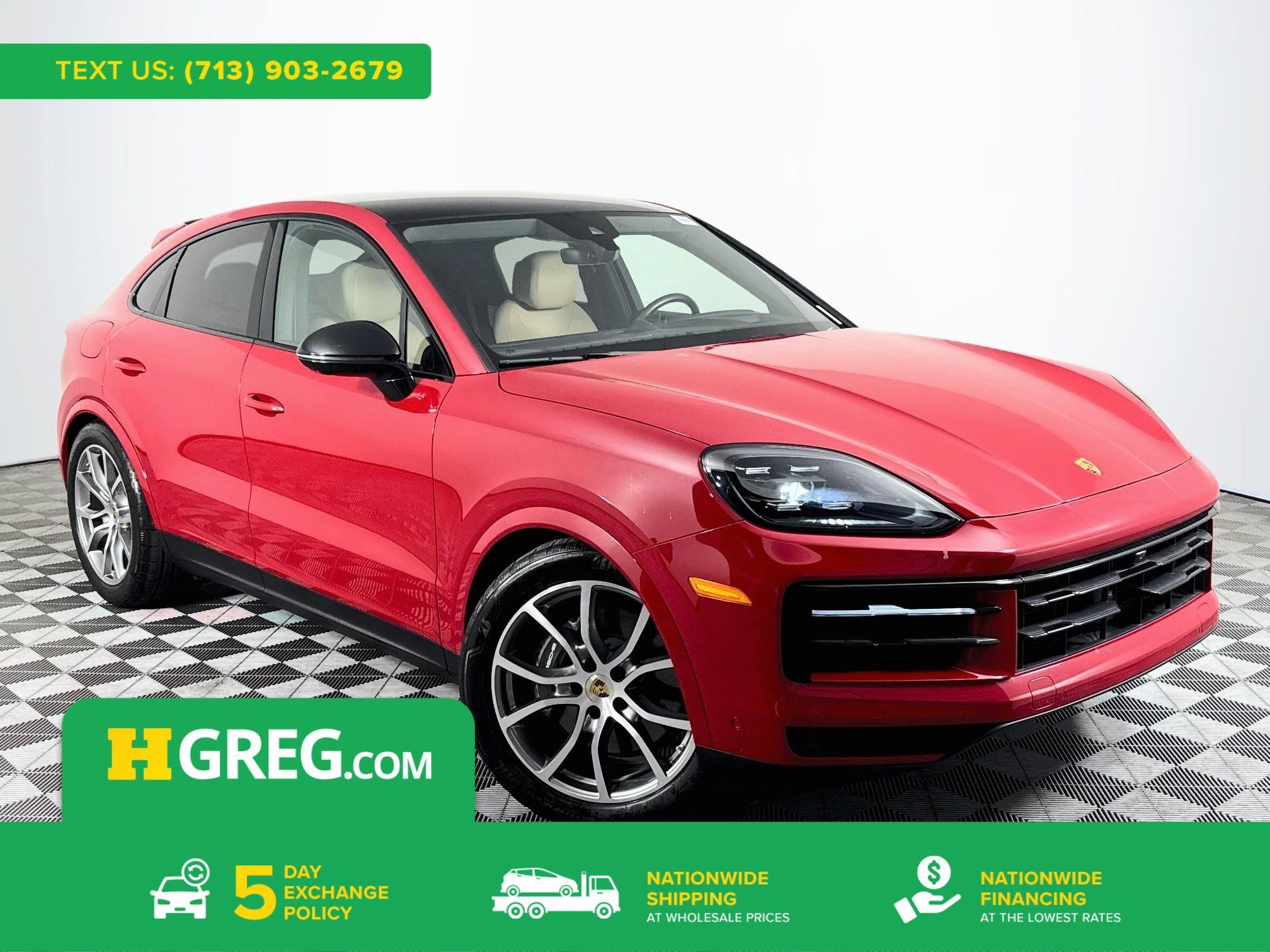Used 2024 Porsche Cayenne Coupe w/ Premium Package Plus AWD/4WD image 1